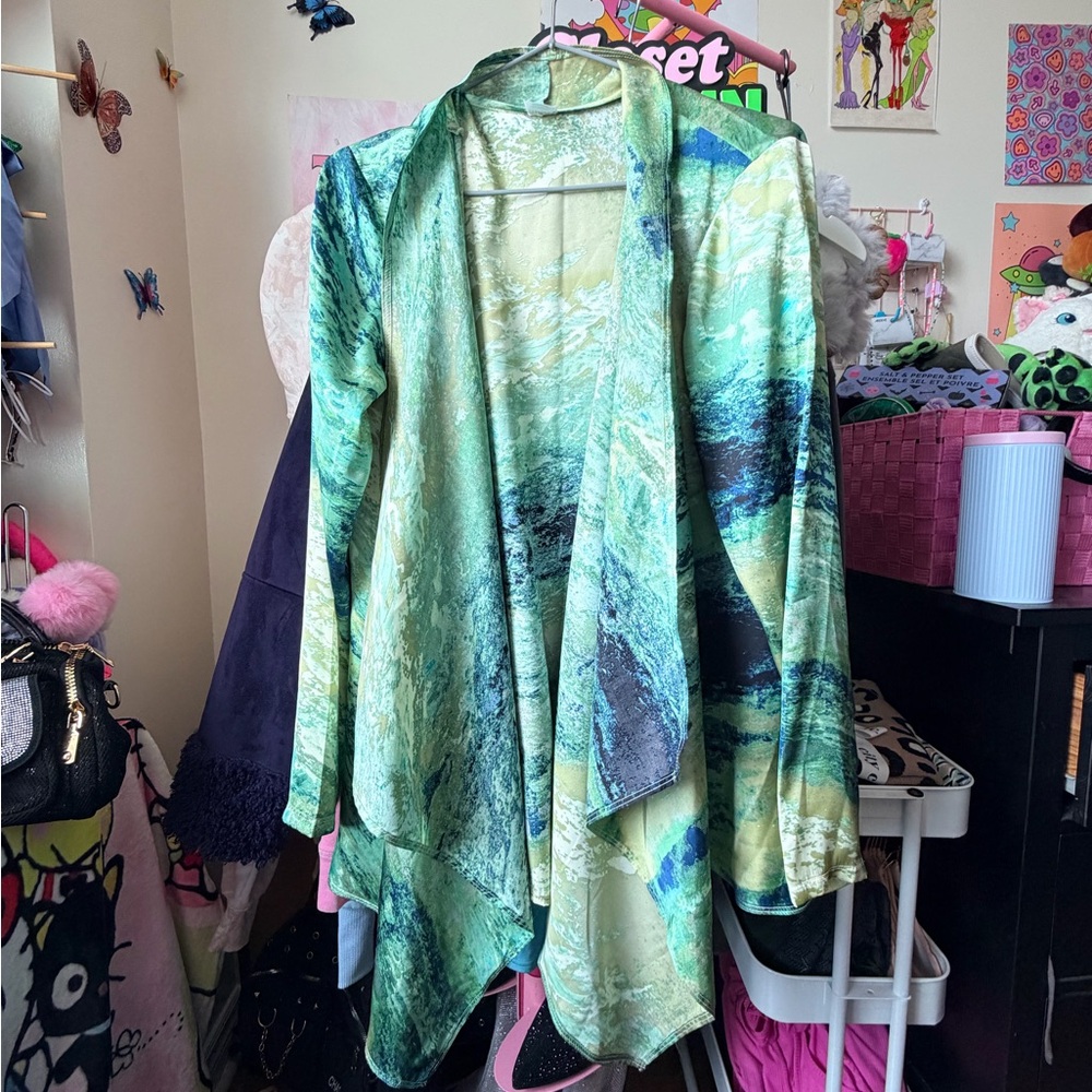 Jockey Green and Blue Garment